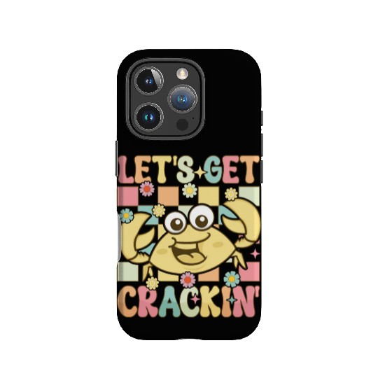 Groovy Crab Lover Seafood Lover IPhone Cases