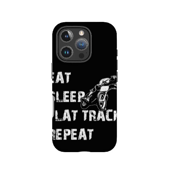 Funny Flat Track Motorcycle Racing IPhone Cases
