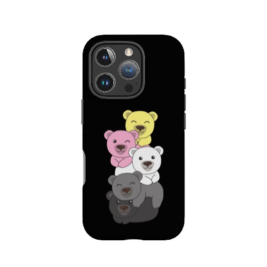 Queerplatonic Flag Pride Lgbtq Cute Bear IPhone Cases