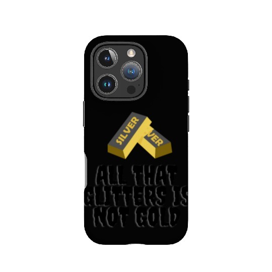 Rules 9All that glitters is not gold IPhone Cases