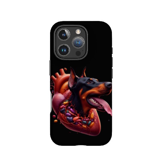 Doberman Devotion: Heartfelt Merch Collection IPhone Cases