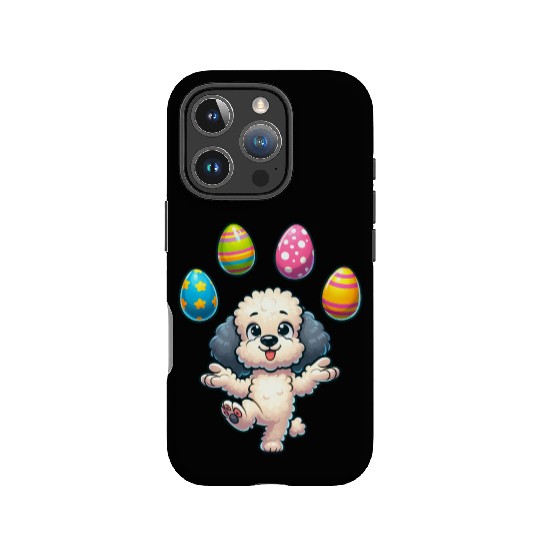 Easter Egg Easter Dog Poodle Juggling Juggler IPhone Cases