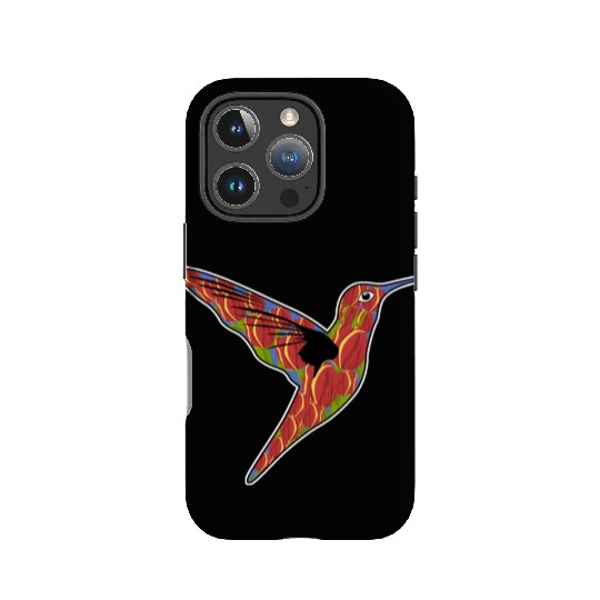 Humming-Bird Tulips Flowers IPhone Cases