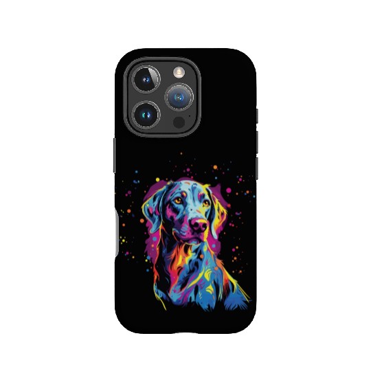 Watercolor Colorful Louisiana Catahoula IPhone Cases