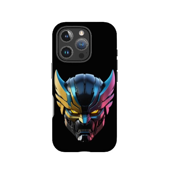 Robot Wolverines IPhone Cases
