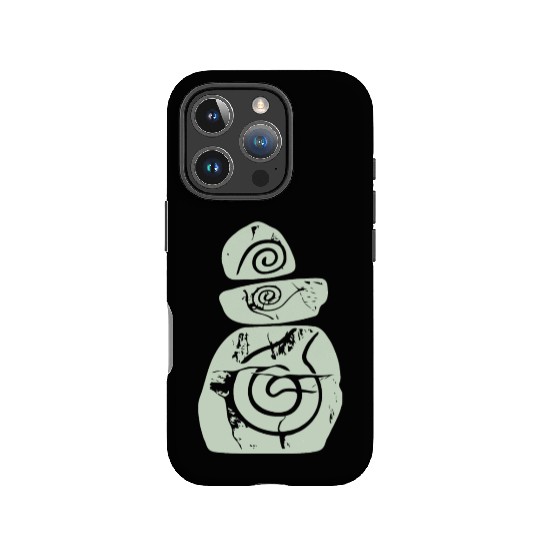 Kokopelli Petroglyph Rock Painting Cave Art Design IPhone Cases