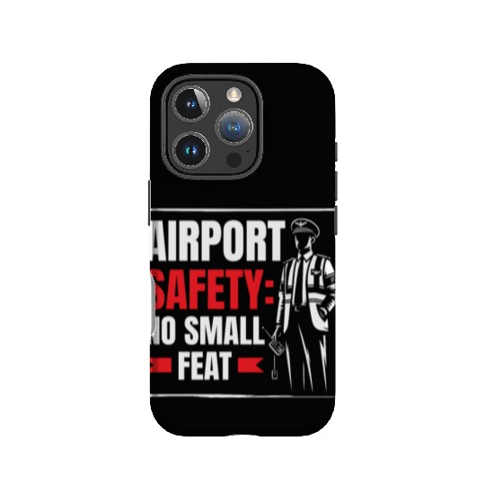 Airport Safety Officer Aviation Airport Jobs IPhone Cases