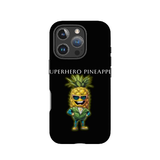 Superhero Pineapple IPhone Cases
