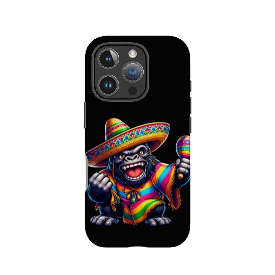 Cinco de Mayo Gorilla: Festive Design IPhone Cases