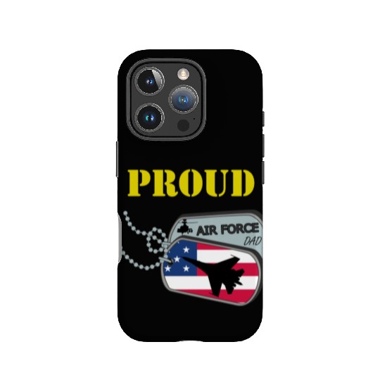 Proud Air Force Dad IPhone Cases