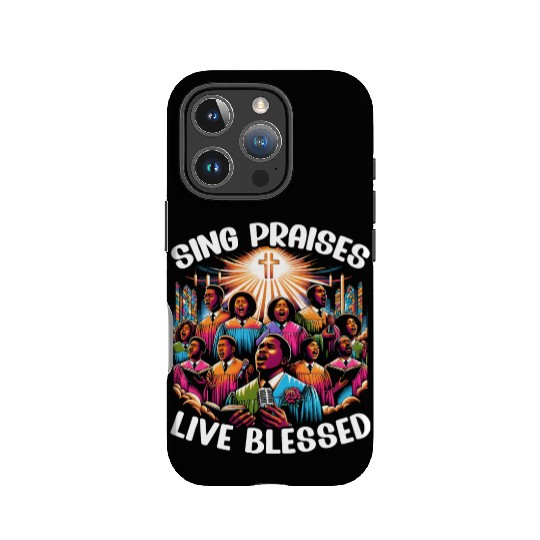Gospel Music Religious Bible Scripture Christian IPhone Cases