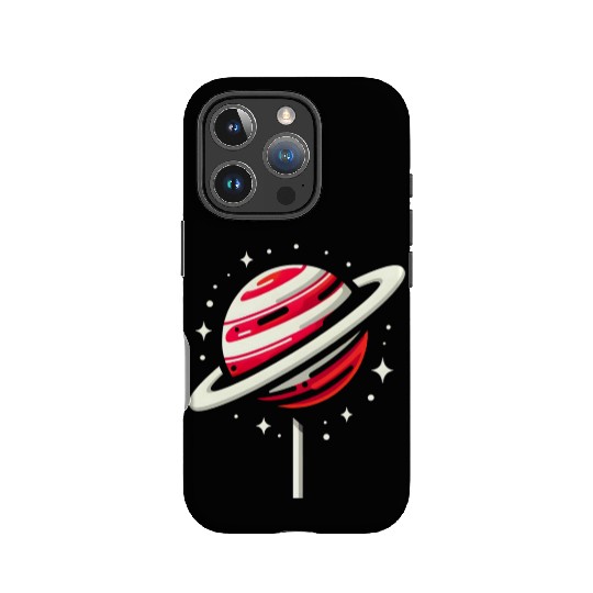 Saturn Planet Lollipop IPhone Cases