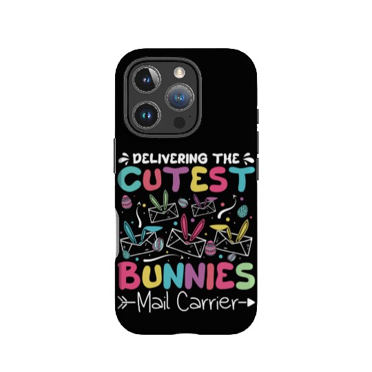 Delivering The Cutest Bunnies Easter Mail Carrier IPhone Cases