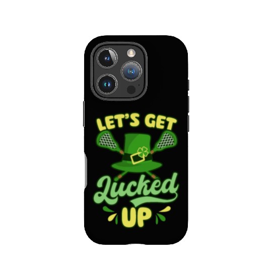 Lacrosse St. Patricks Day Get Lucked Up IPhone Cases