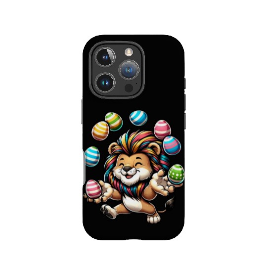 Easter Lion & Rat Jugglers IPhone Cases