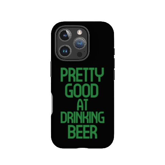 Vibrant Beer-Themed Typography Design IPhone Cases