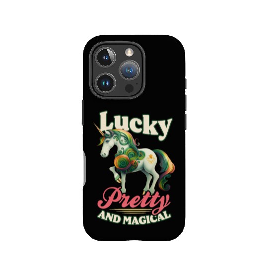Irish Unicorn St Patricks Lucky And Magical IPhone Cases