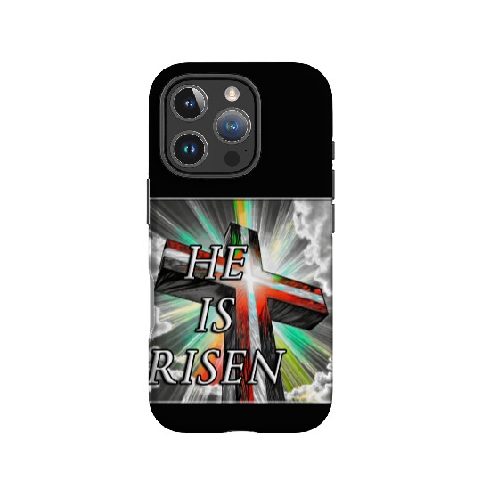 Cross, He is Risen - 1 IPhone Cases