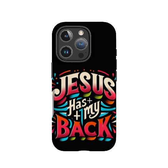 Jesus Has My Back 22 IPhone Cases