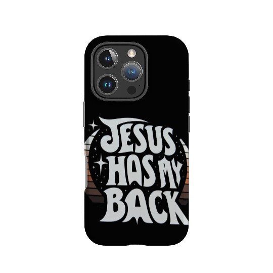 Jesus Has My Back 23 IPhone Cases