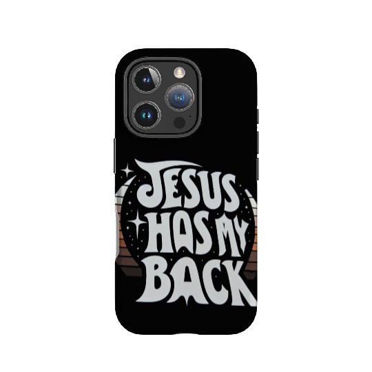 Jesus Has My Back 23 IPhone Cases