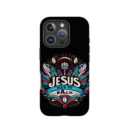 Jesus Has My Back 27 IPhone Cases