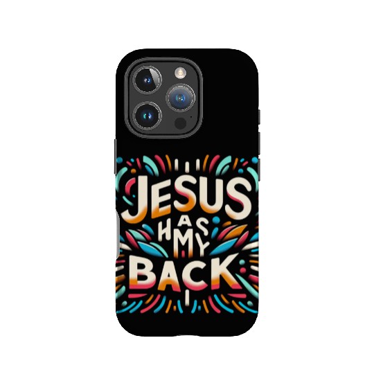 Jesus Has My Back 29 IPhone Cases