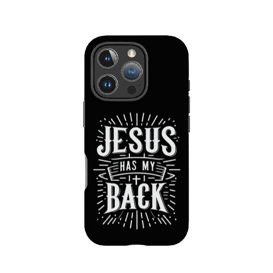Jesus Has My Back 31 IPhone Cases