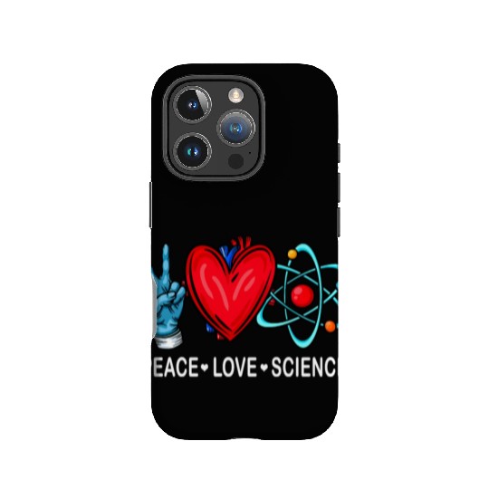 Science Lover IPhone Cases Peace Love Science IPhone Cases