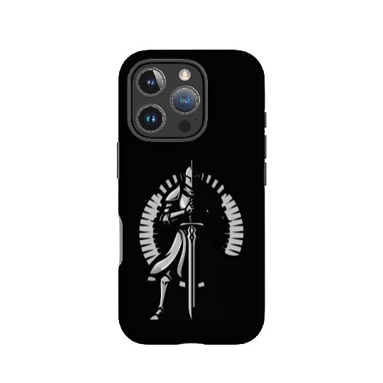 Choose Peaceful Battle | Serene Warrior Design IPhone Cases