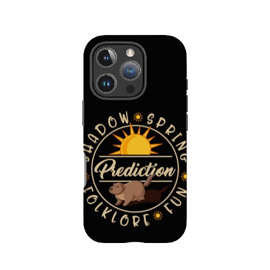 Groundhog IPhone Cases, Groundhog Prediction Shadow