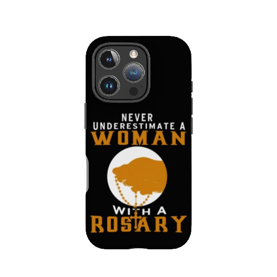 Roman Catholic Rosary Mary Chaplet Women Design IPhone Cases
