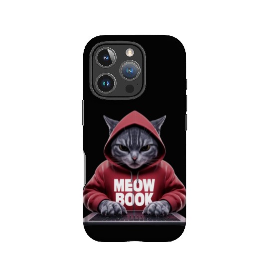 Meow Book Magic IPhone Cases