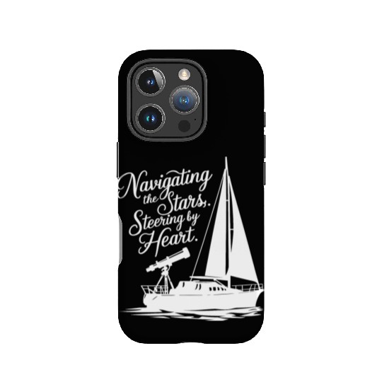 Navigating the Stars, Steering by Heart IPhone Cases