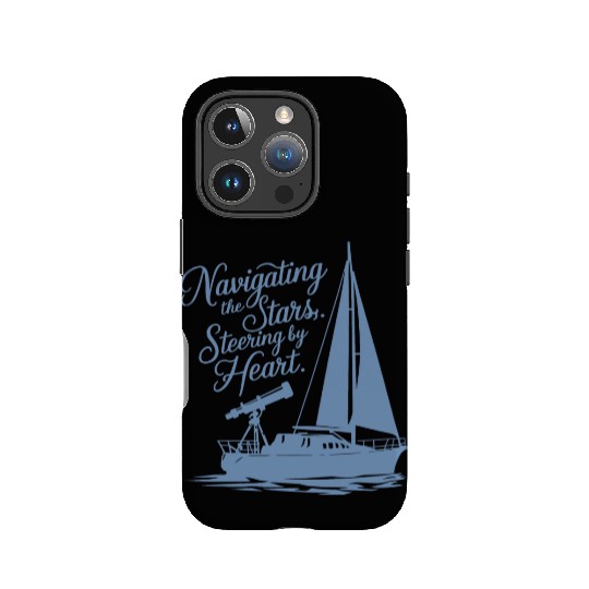 Navigating the Stars, Steering by Heart IPhone Cases