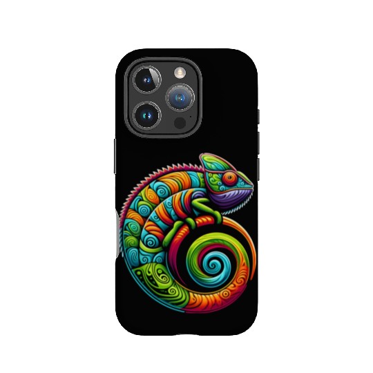 Colorful Chameleon IPhone Cases