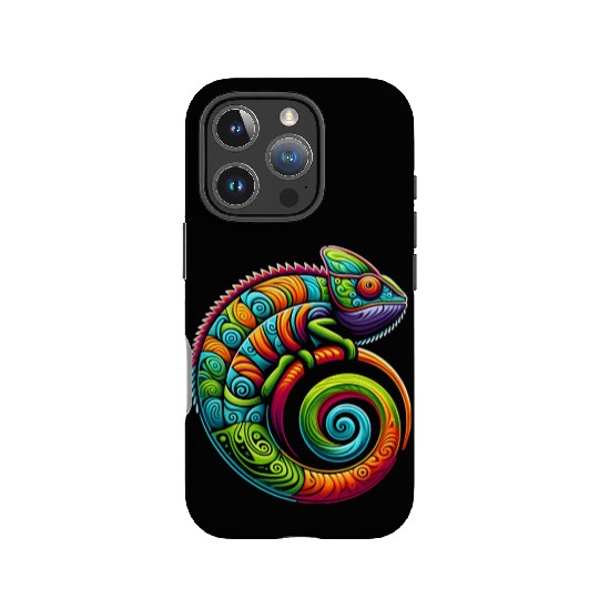 Colorful Chameleon IPhone Cases
