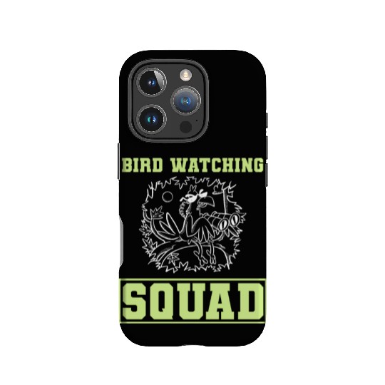 Funny Bird Watcher Ornithologist IPhone Cases