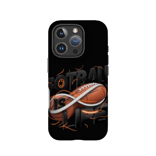 "Eternal Passion: Football is Life" IPhone Cases