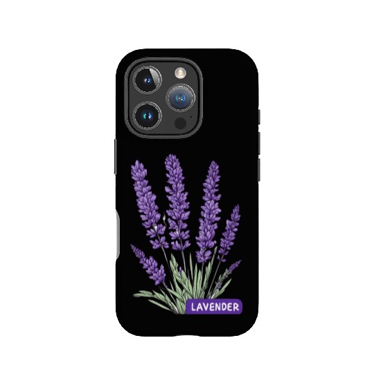Lavender - Pot Label IPhone Cases