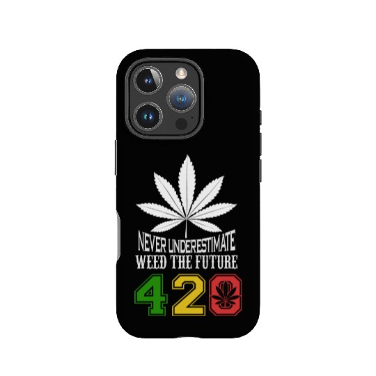 Chuckling 420 Future of Herb Weed Marijuana Design IPhone Cases