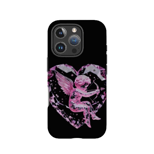 Rose Quartz Cupid IPhone Cases