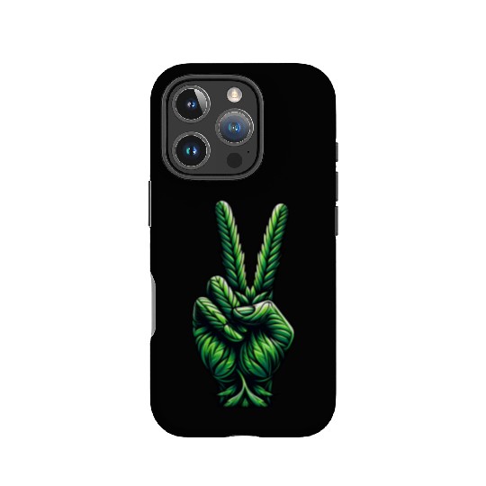 Hemp Legalization Peace Sign IPhone Cases