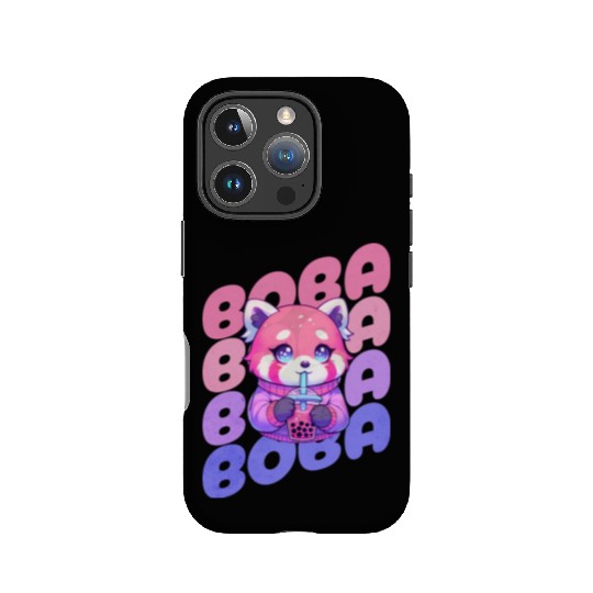 BOBA Cute Red Panda IPhone Cases