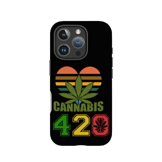 Hysteric 420 Love Good Herb Weed Marijuana Design IPhone Cases