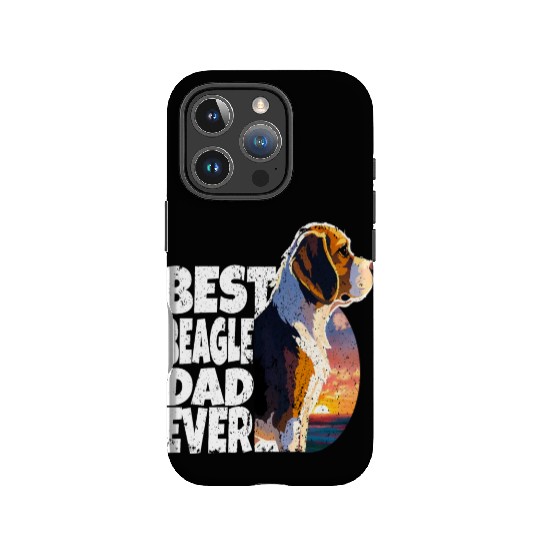 BEST BEAGLE DAD EVER IPhone Cases