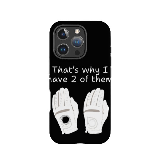Hole in one gloves funny golf IPhone Cases