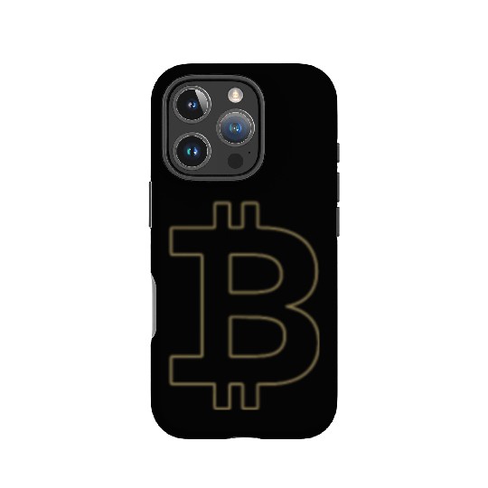 Bitcoin Silhouette Pocket Currency Store IPhone Cases