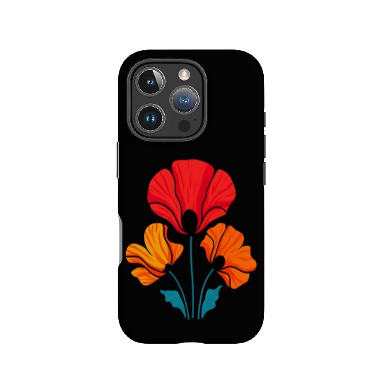 Poppy Bloom IPhone Cases