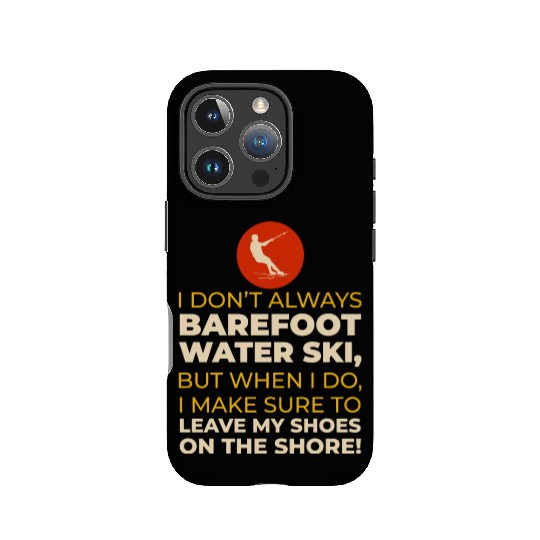 Barefoot Water Skiing Extreme Sports Barefooting IPhone Cases